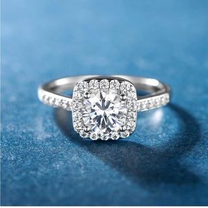 NEW moissanite engagement ring